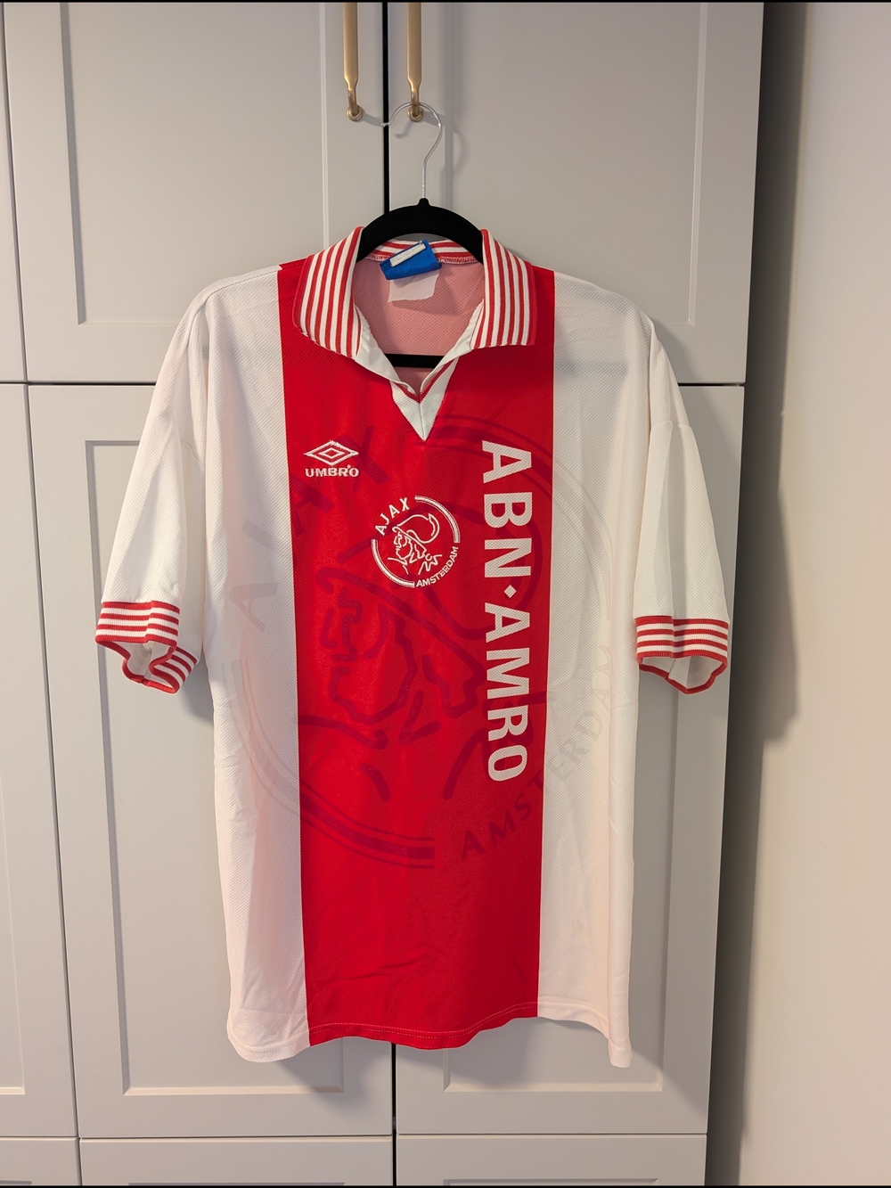 Umbro Vintage Ajax Amsterdam 1995/1996 Jersey. Men's XL.